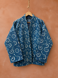 Royal Azraq – Cotton Kantha Reversible Jacket